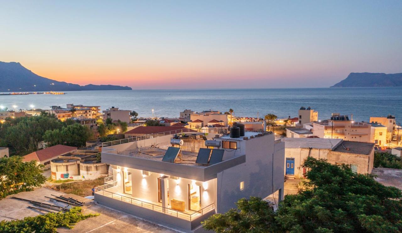 Blue Horizon Kissamos Apartment Bagian luar foto