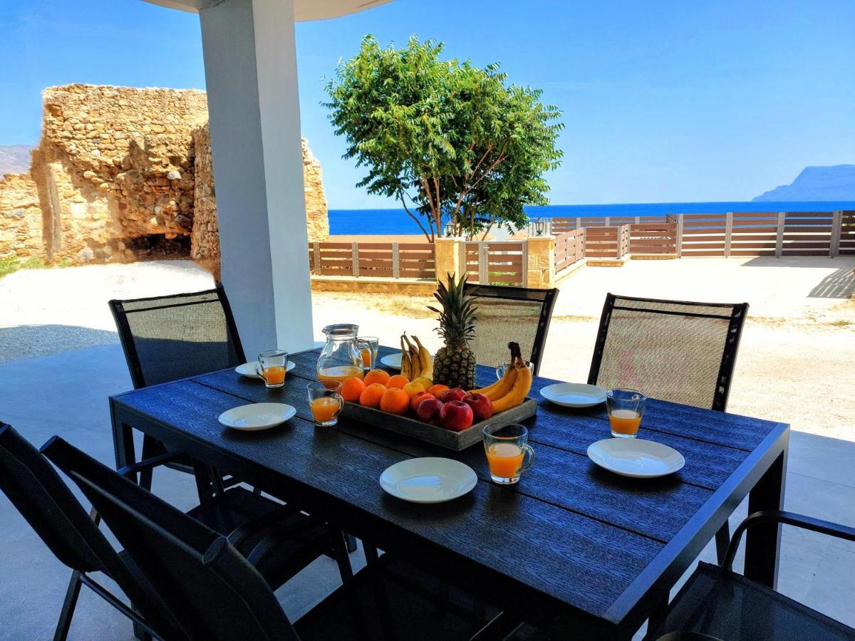 Blue Horizon Kissamos Apartment Bagian luar foto