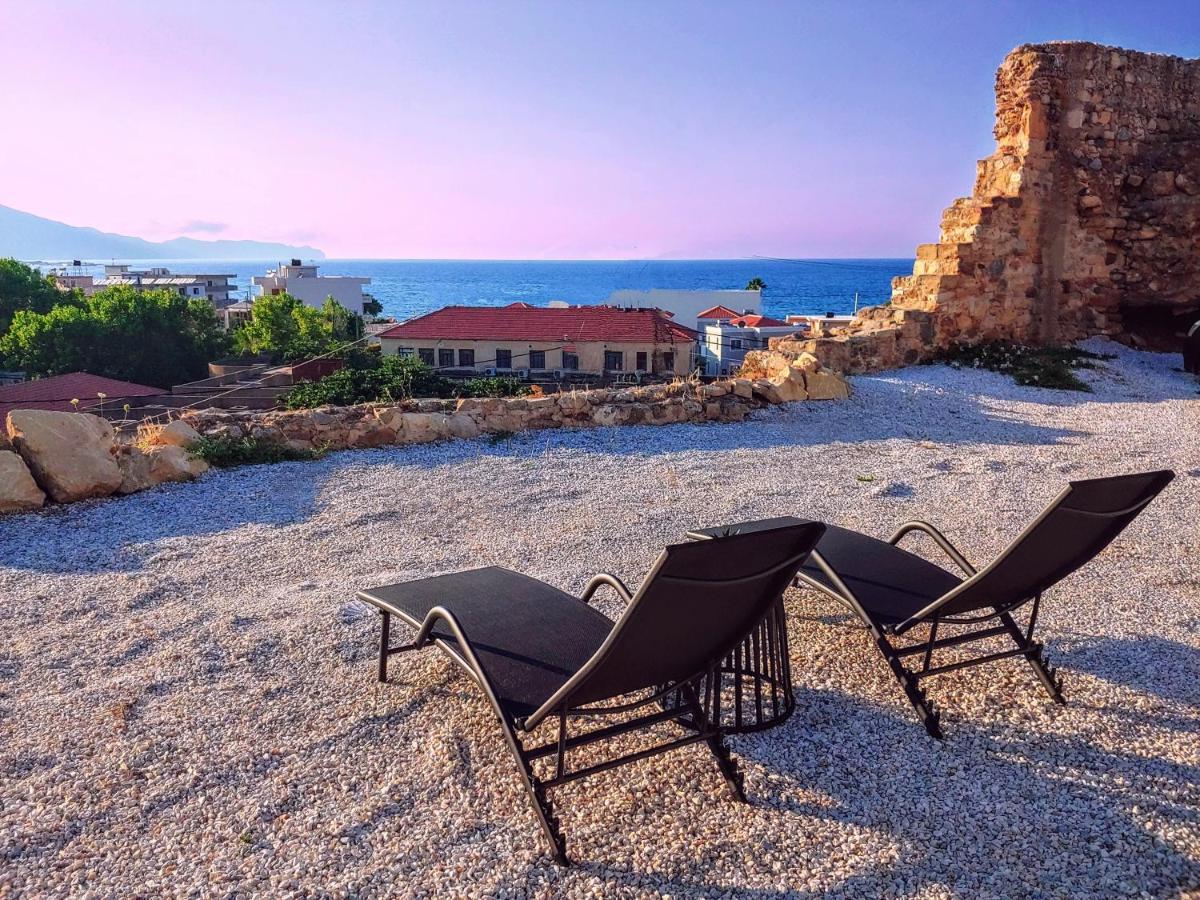 Blue Horizon Kissamos Apartment Bagian luar foto