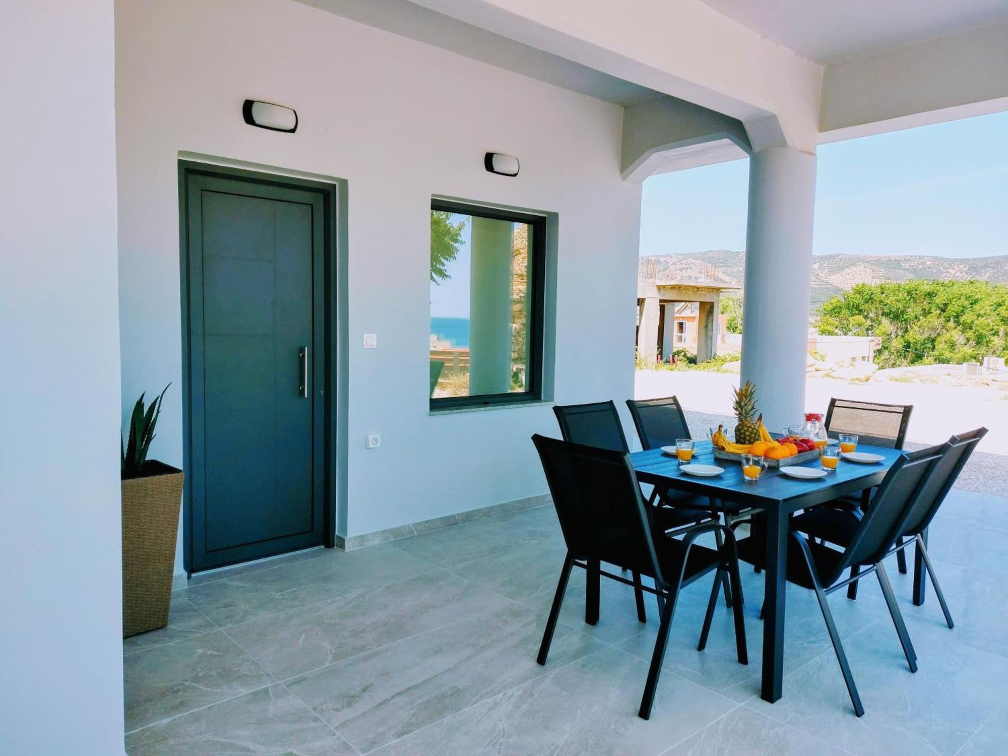 Blue Horizon Kissamos Apartment Bagian luar foto