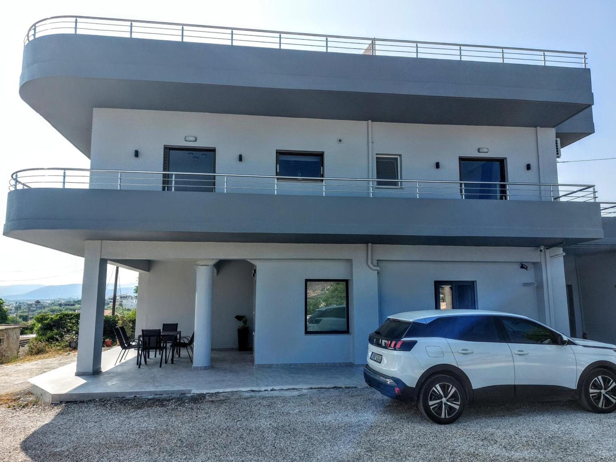Blue Horizon Kissamos Apartment Bagian luar foto