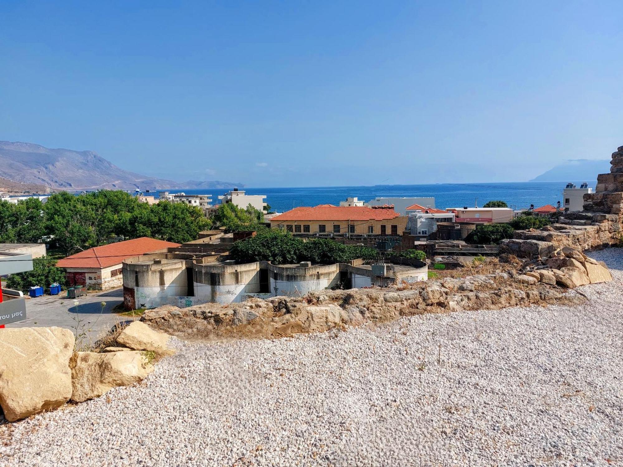 Blue Horizon Kissamos Apartment Bagian luar foto